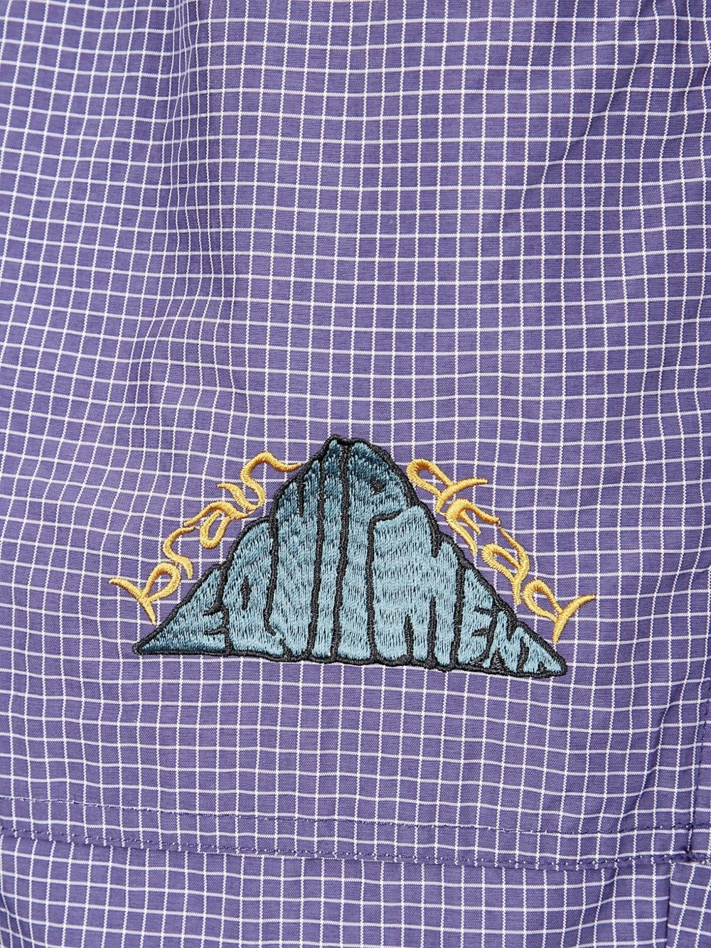 checked cargo shorts - 3