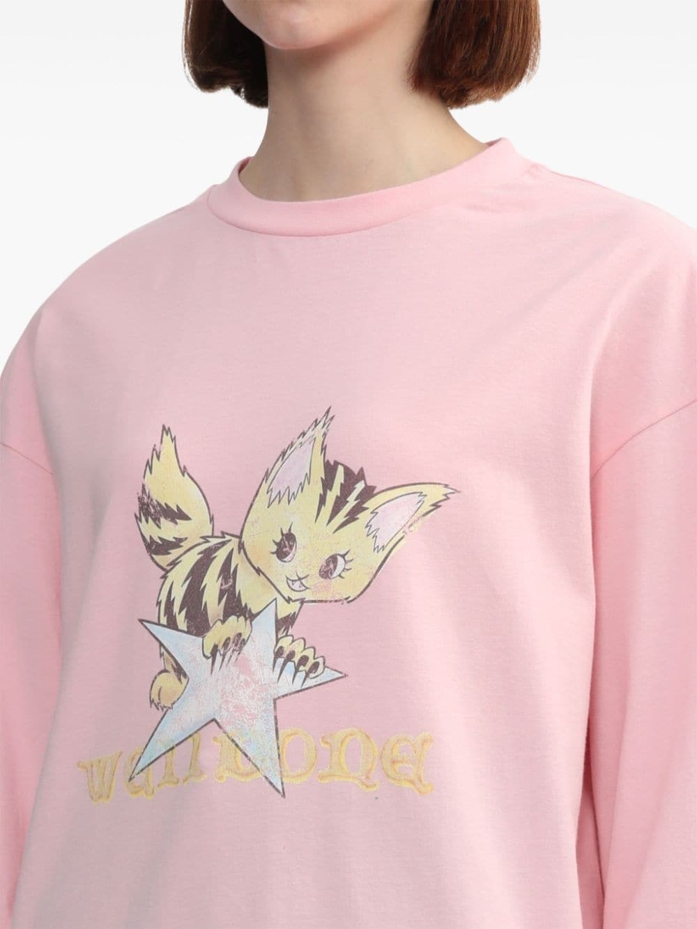 graphic-print sweatshirt - 5