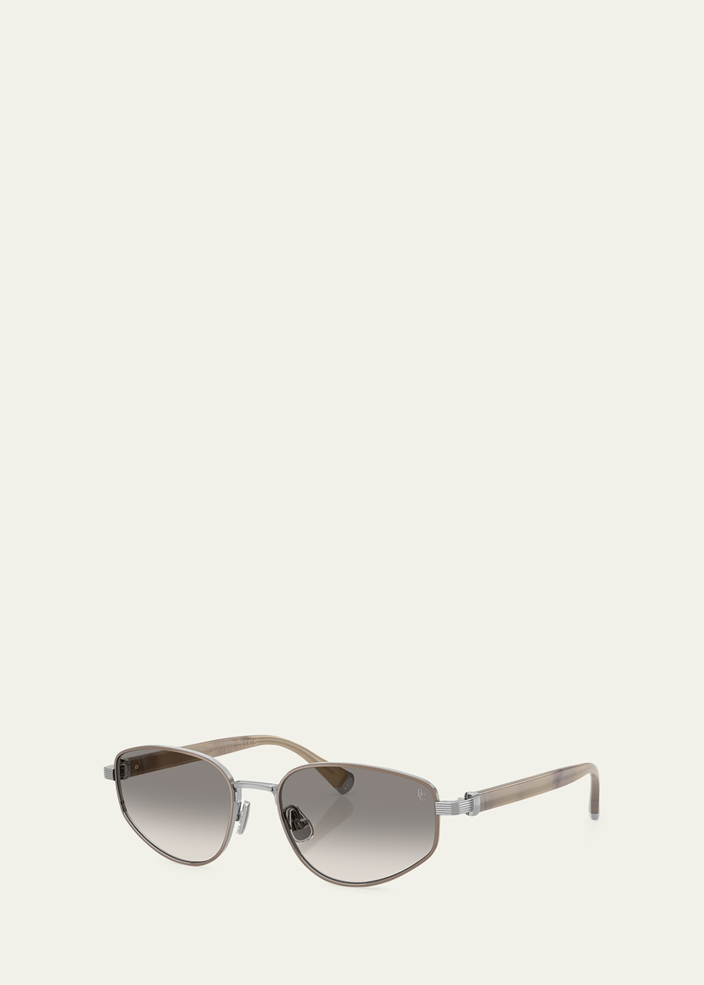 BC2008ST Titanium Oval Sunglasses - 2
