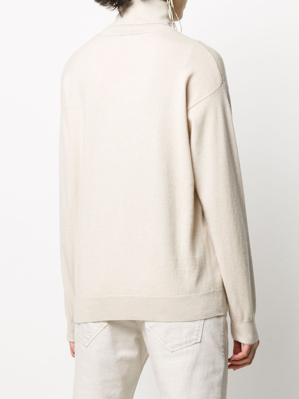 roll-neck cashmere jumper - 4