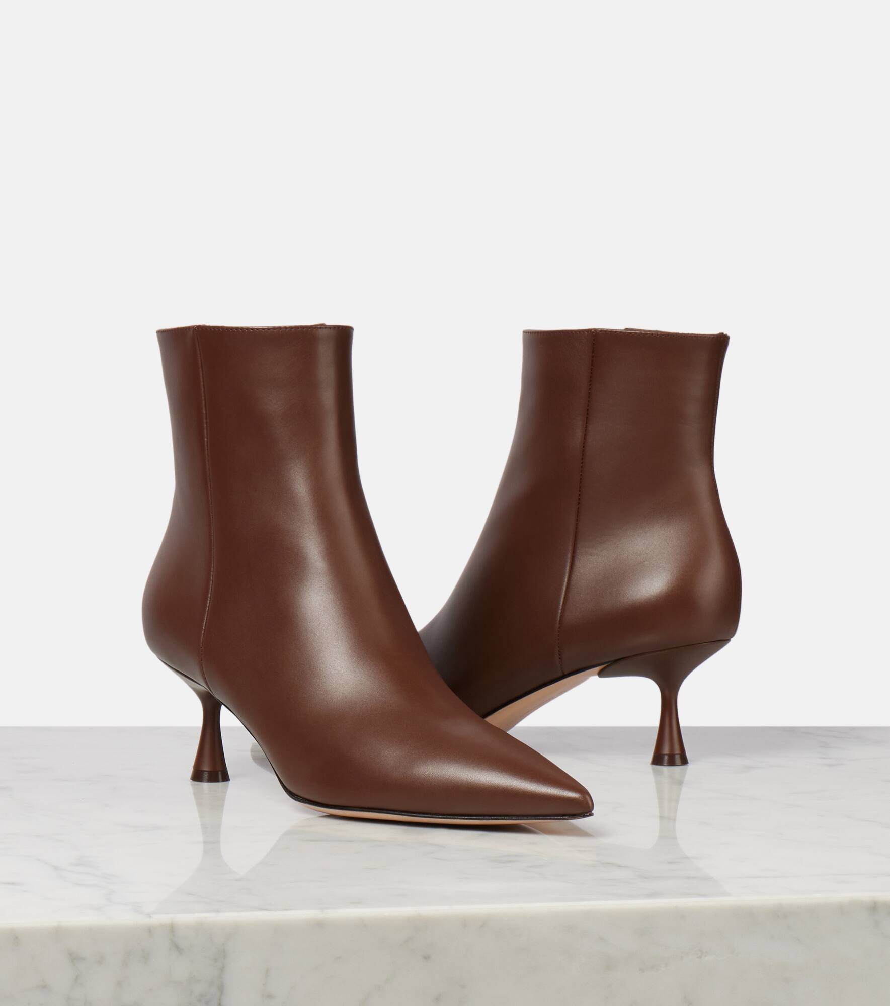 Murray 55 leather ankle boots - 5
