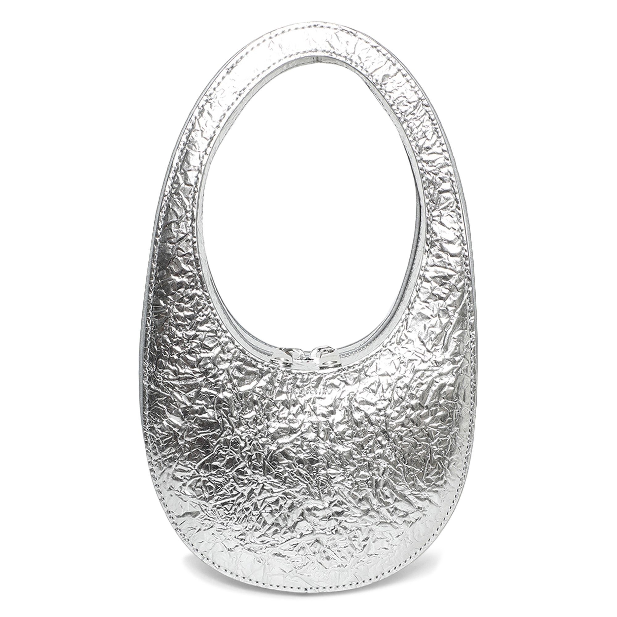 Coperni Foil Mini Swipe Bag 'Silver' - 1