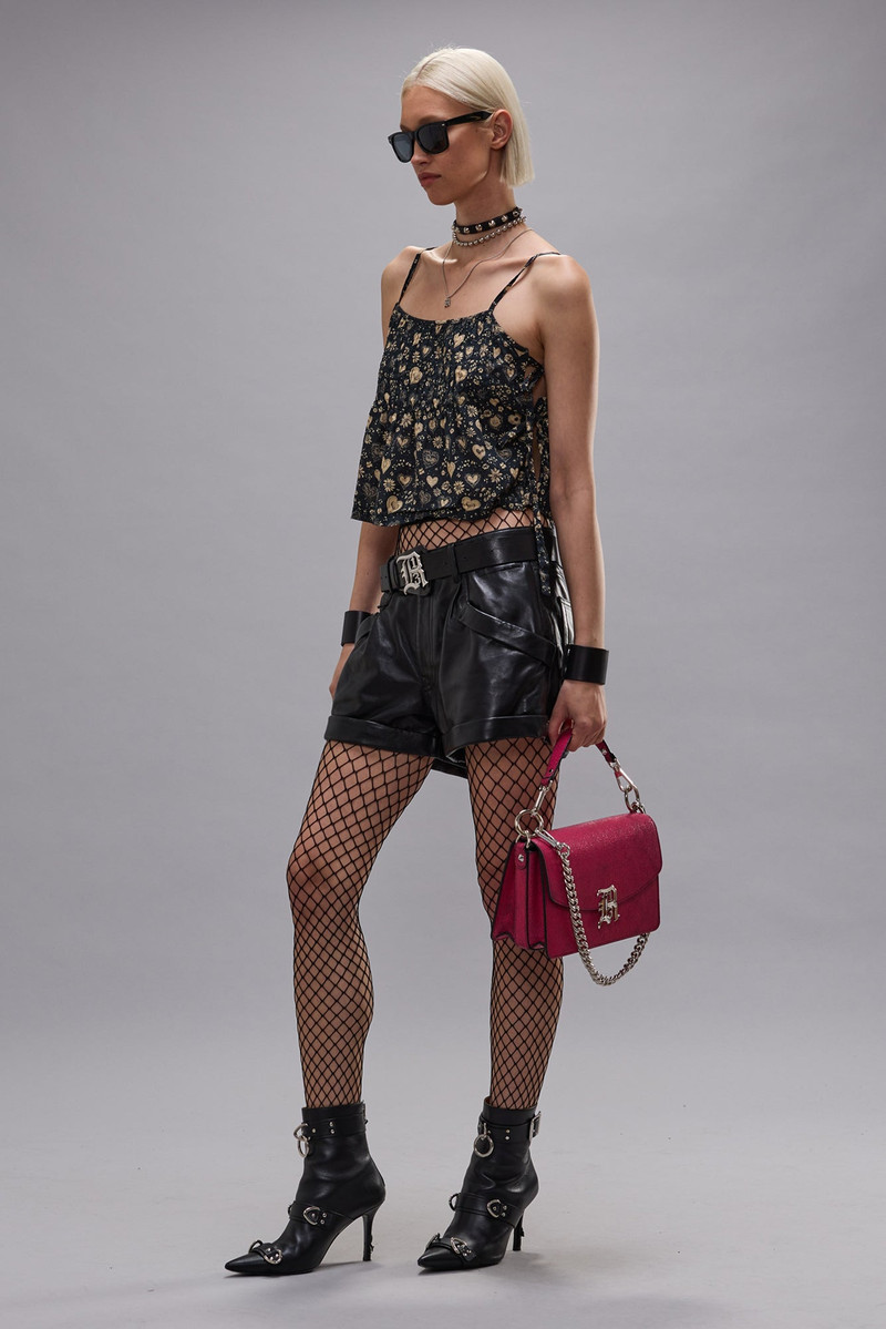 R13 SQUARE NECK CAMI WITH TIES outlook