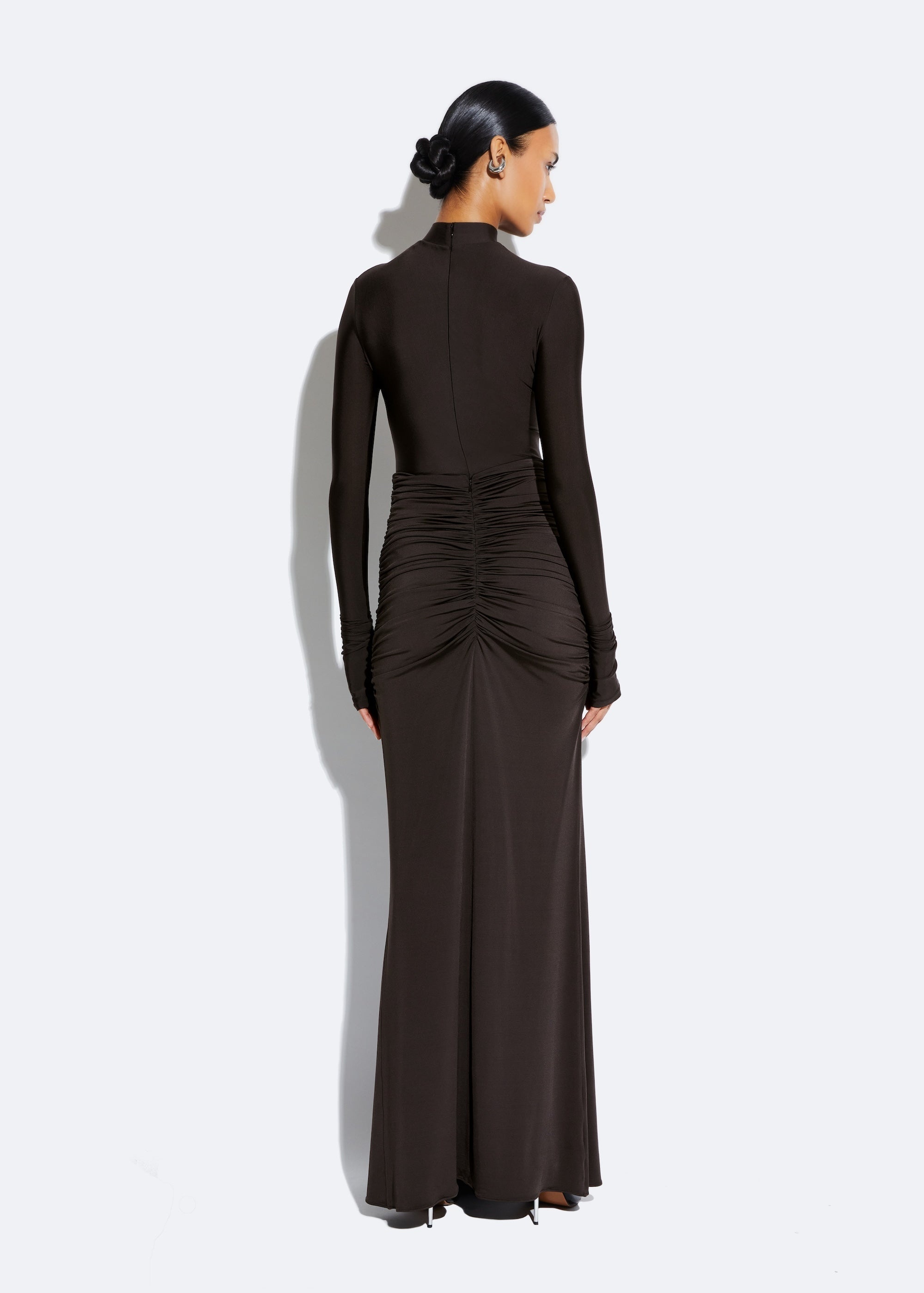 Jersey Draped Skirt - 3