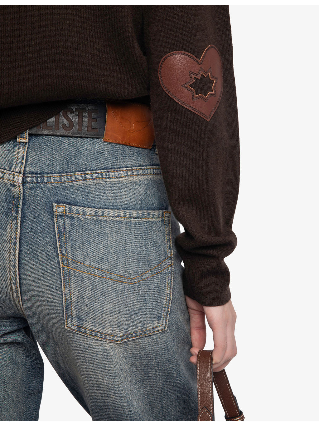Heart Patch Wool And Cashmere-Blend Jumper - 5