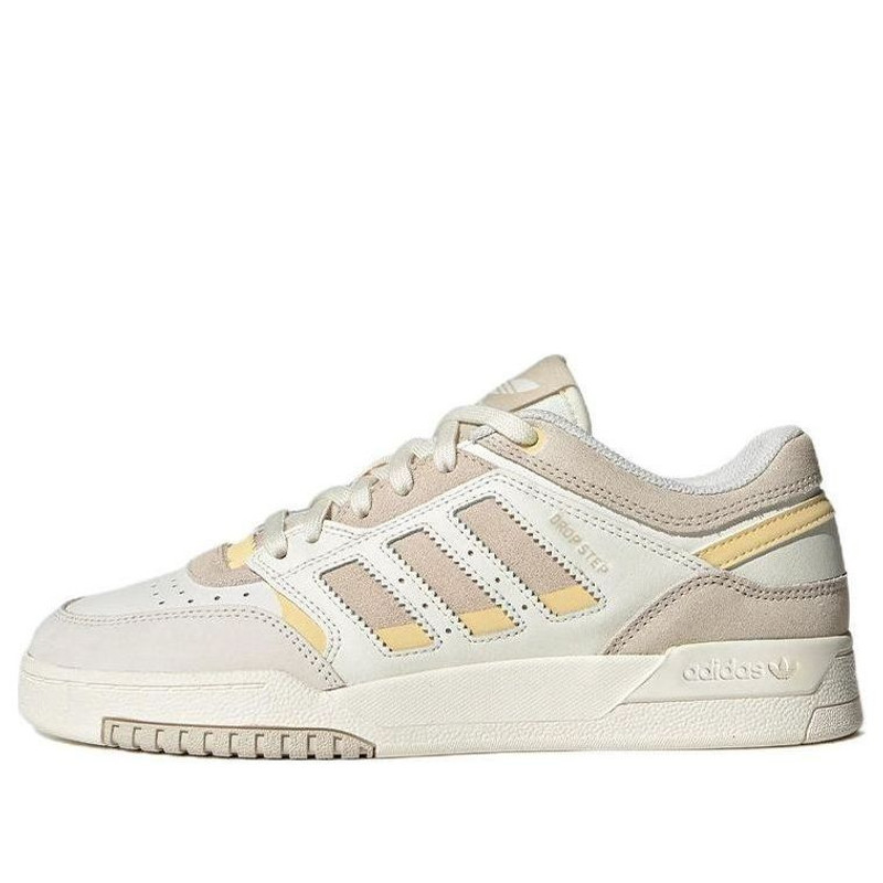 (WMNS) adidas Originals Drop Step 낮은 'White Creamgray'GW9737 - 1