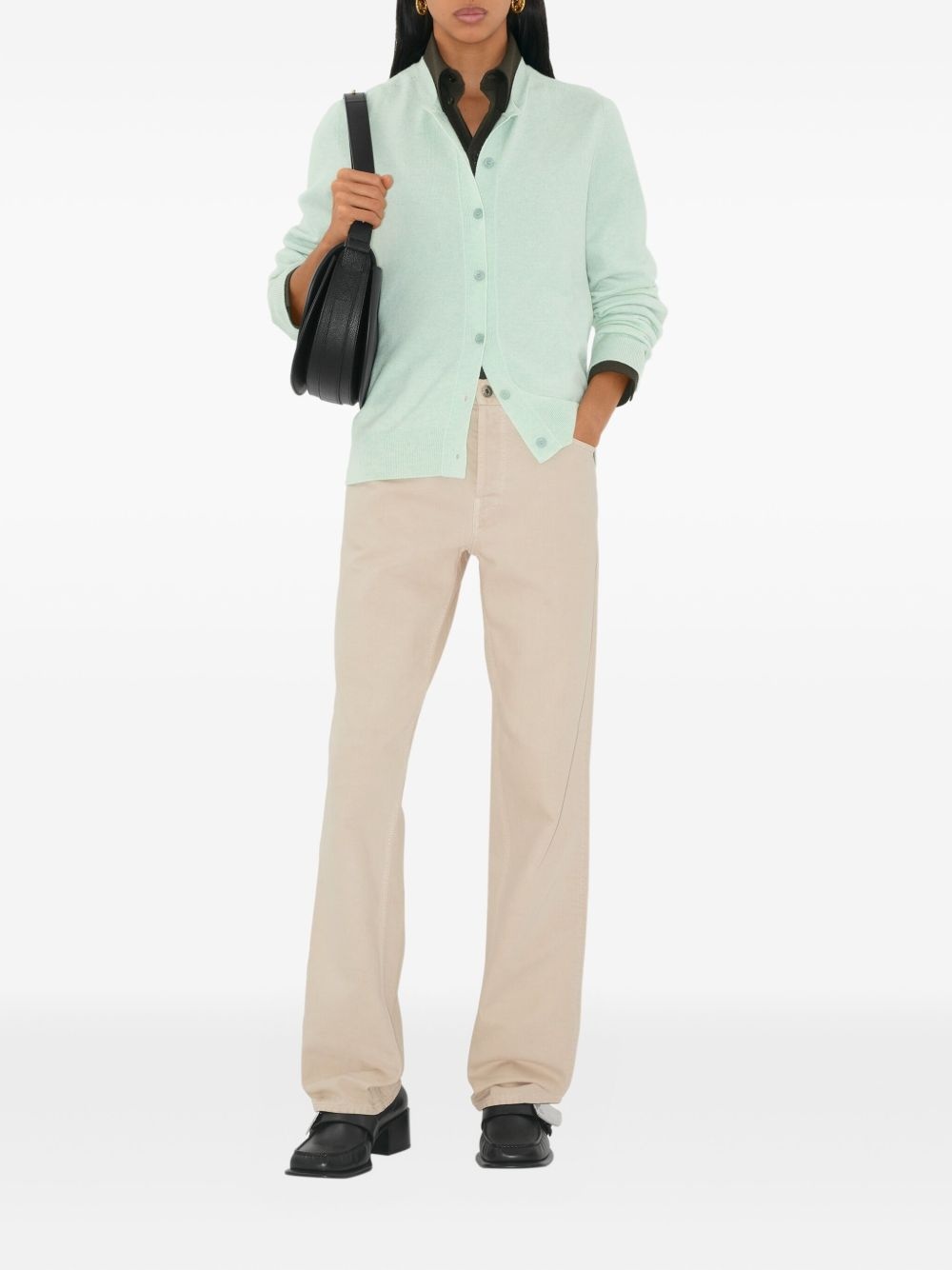 button-up cardigan - 2