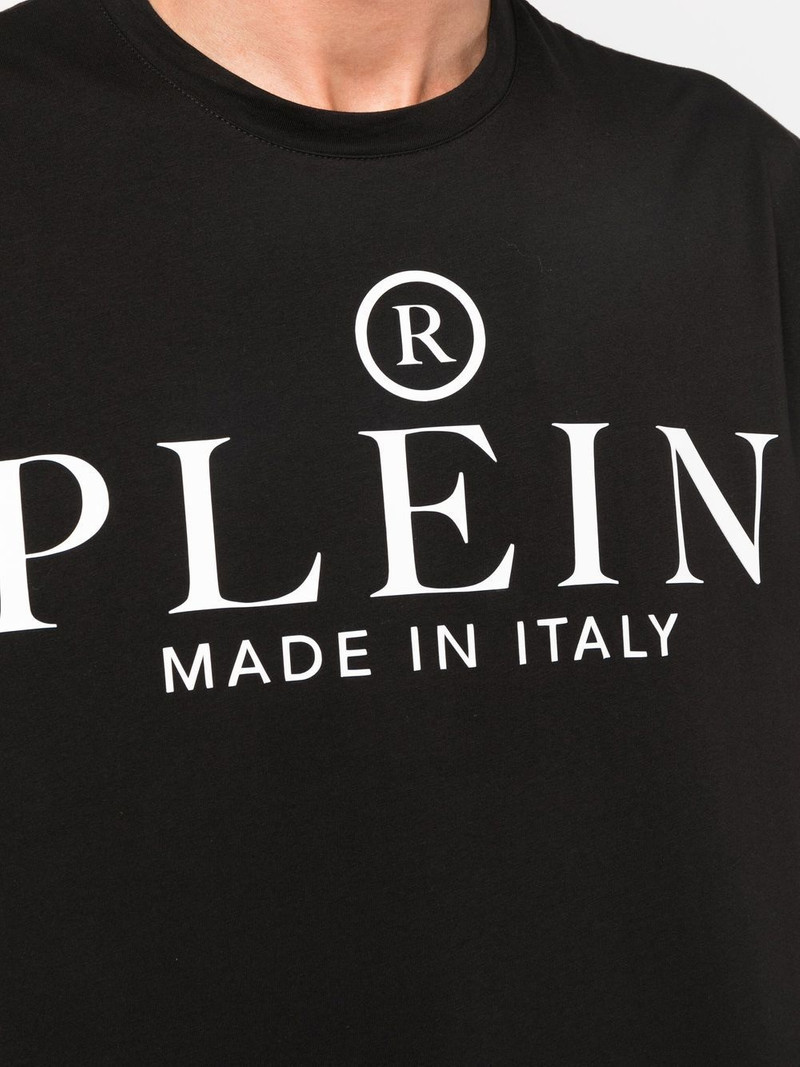 logo-print short-sleeved T-shirt 5