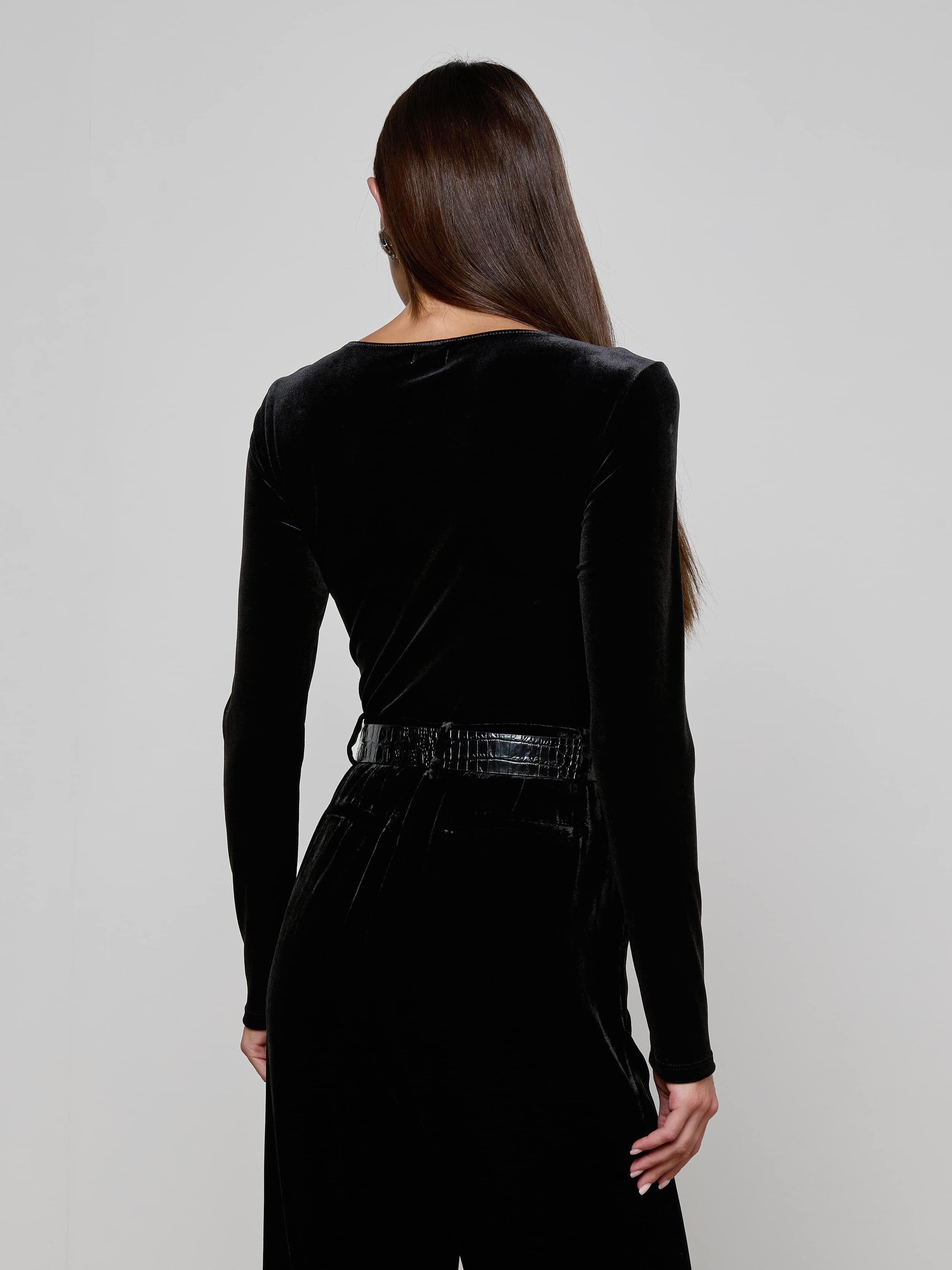 Seraphine Velvet Bodysuit - 5