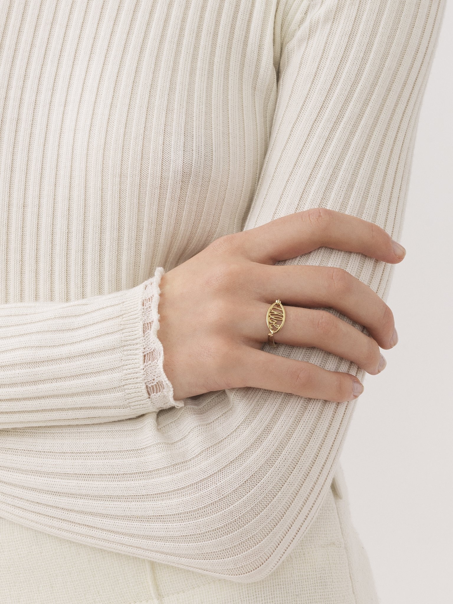 DARCEY LACE RING - 3