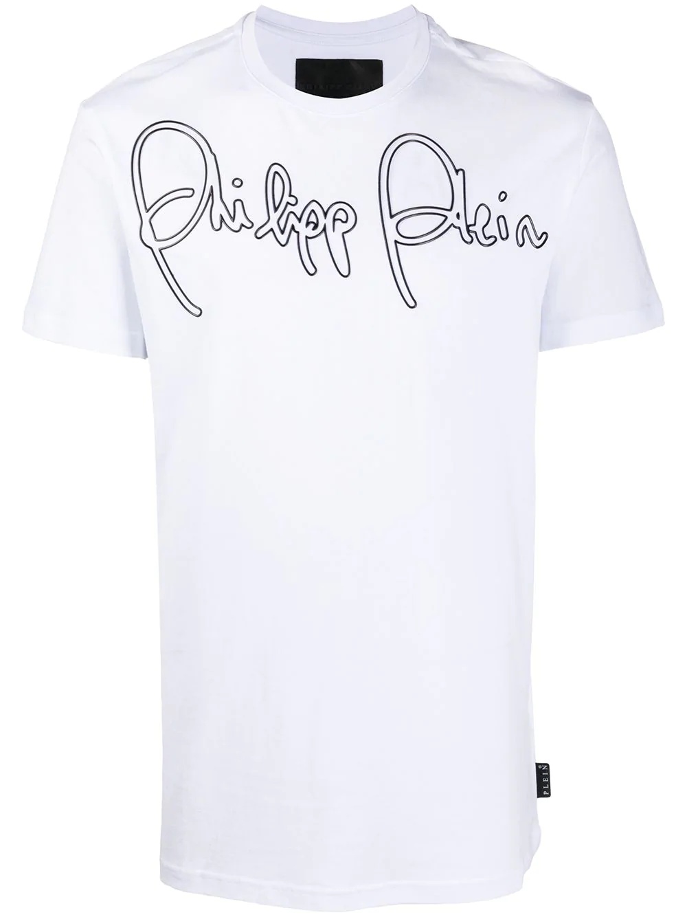 logo-print cotton T-shirt - 1