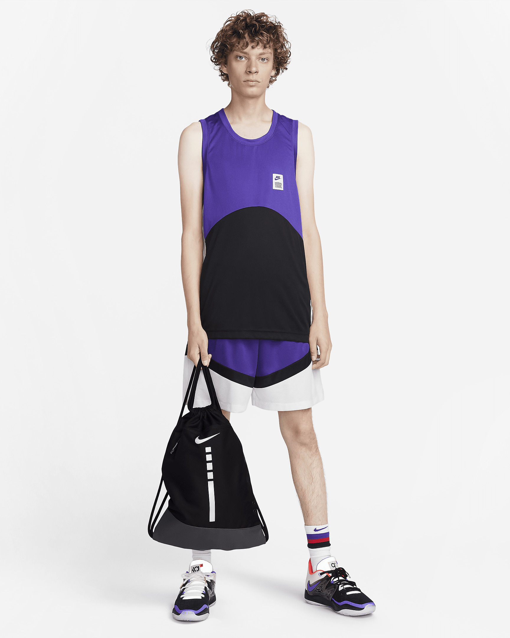 Nike Hoops Elite Drawstring Bag (17L) - 7