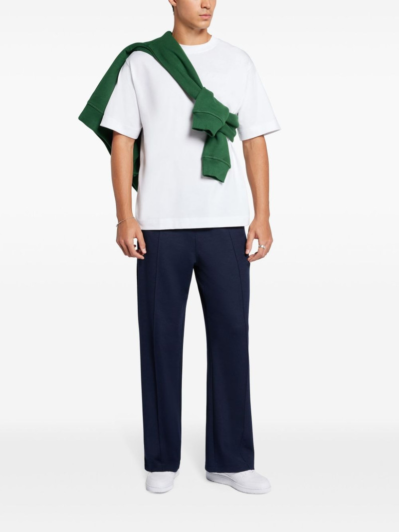 LACOSTE white cotton t-shirt outlook