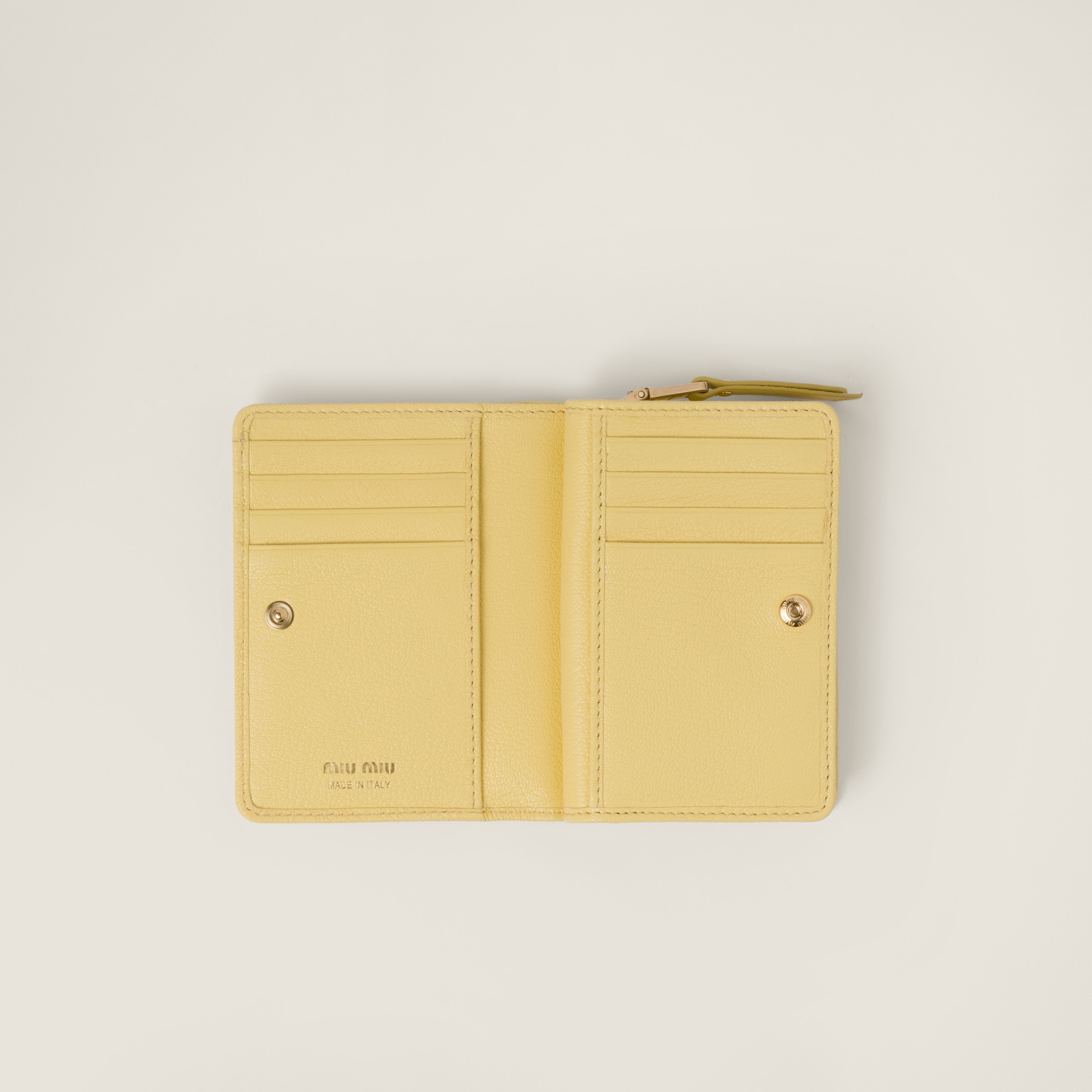Small Madras leather wallet - 1