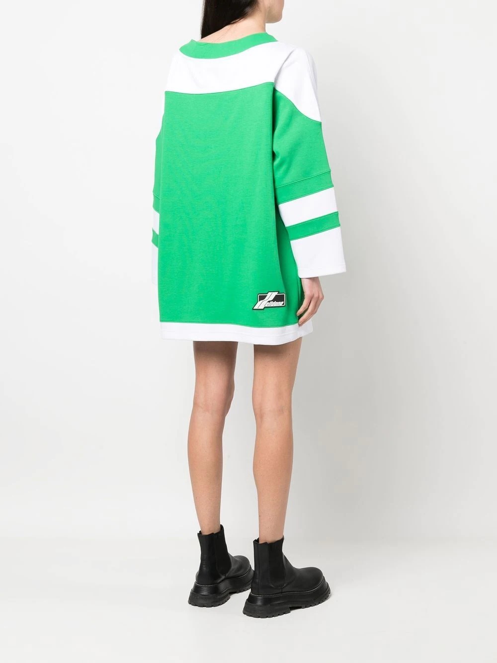 long sleeve sweatshirt dress - 4