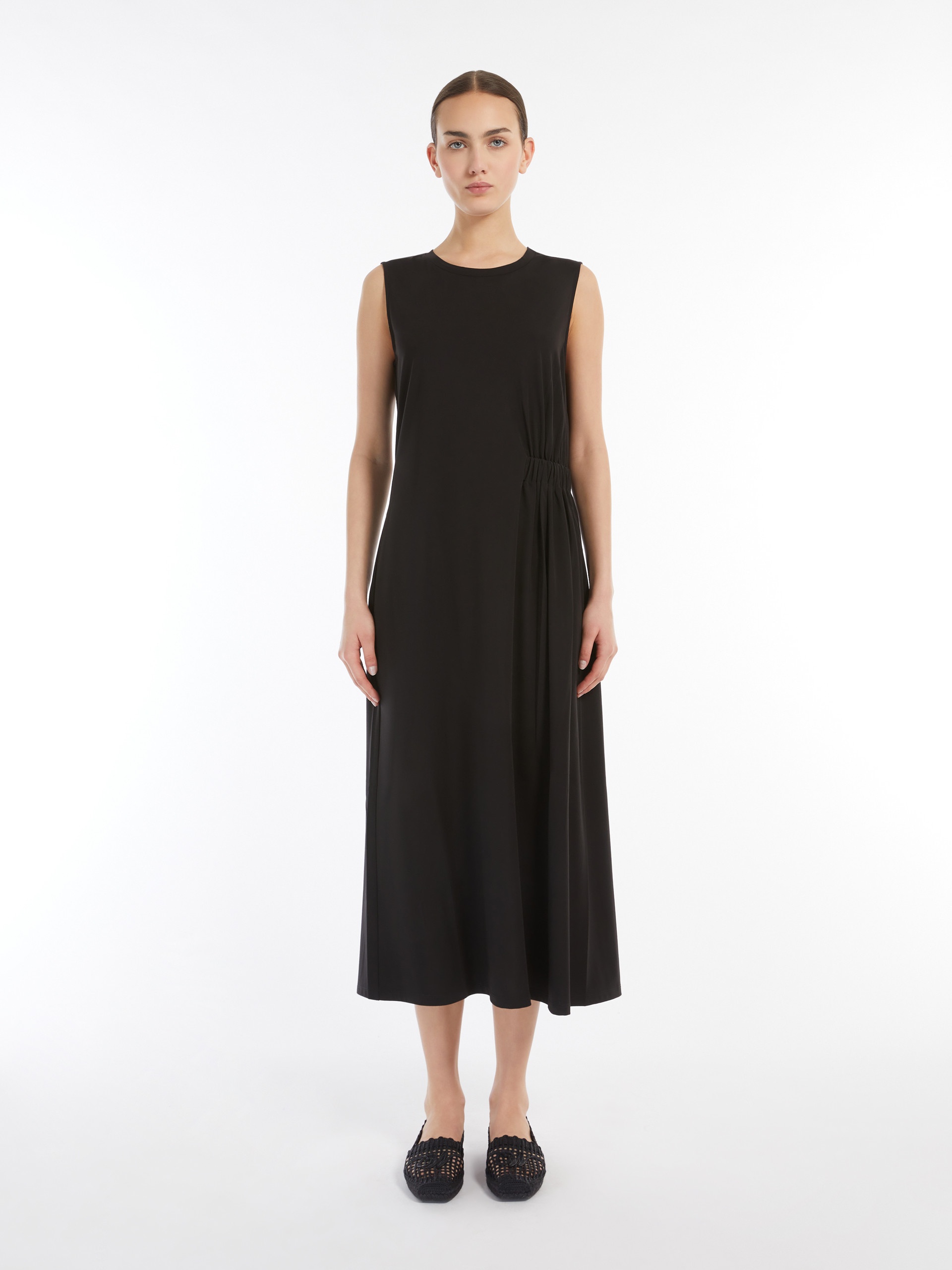 TENEBRE Flowing jersey dress - 3
