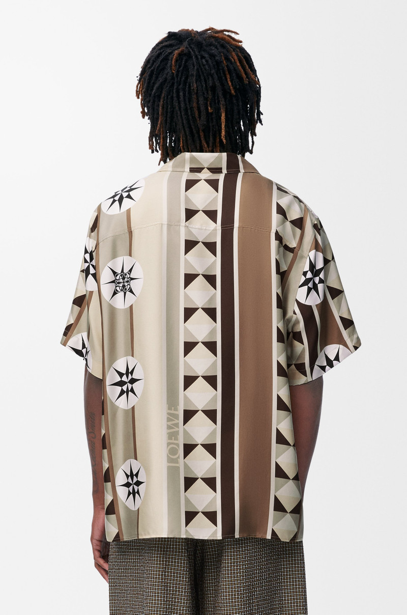 Short sleeve shirt in silk 4