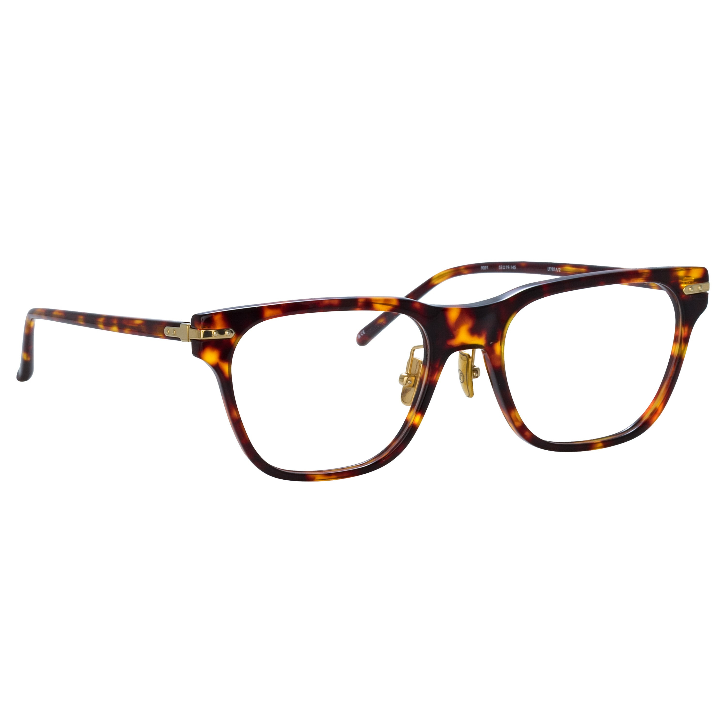 MEN'S COVE OPTICAL D-FRAME IN TORTOISESHELL (ASIAN FIT) - 2