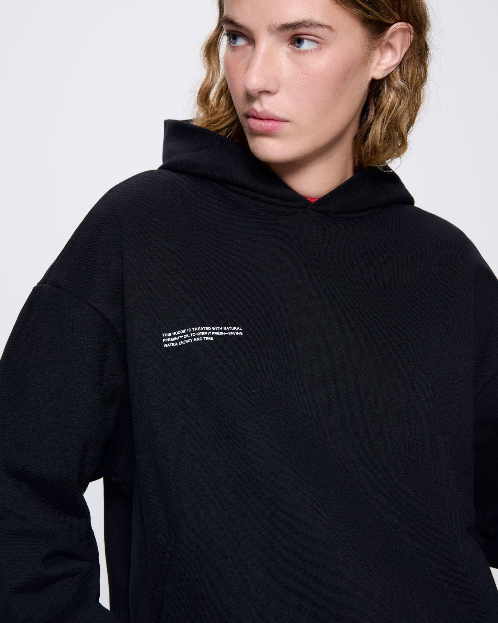 Womens 365 Midweight Hoodie - Black - 4