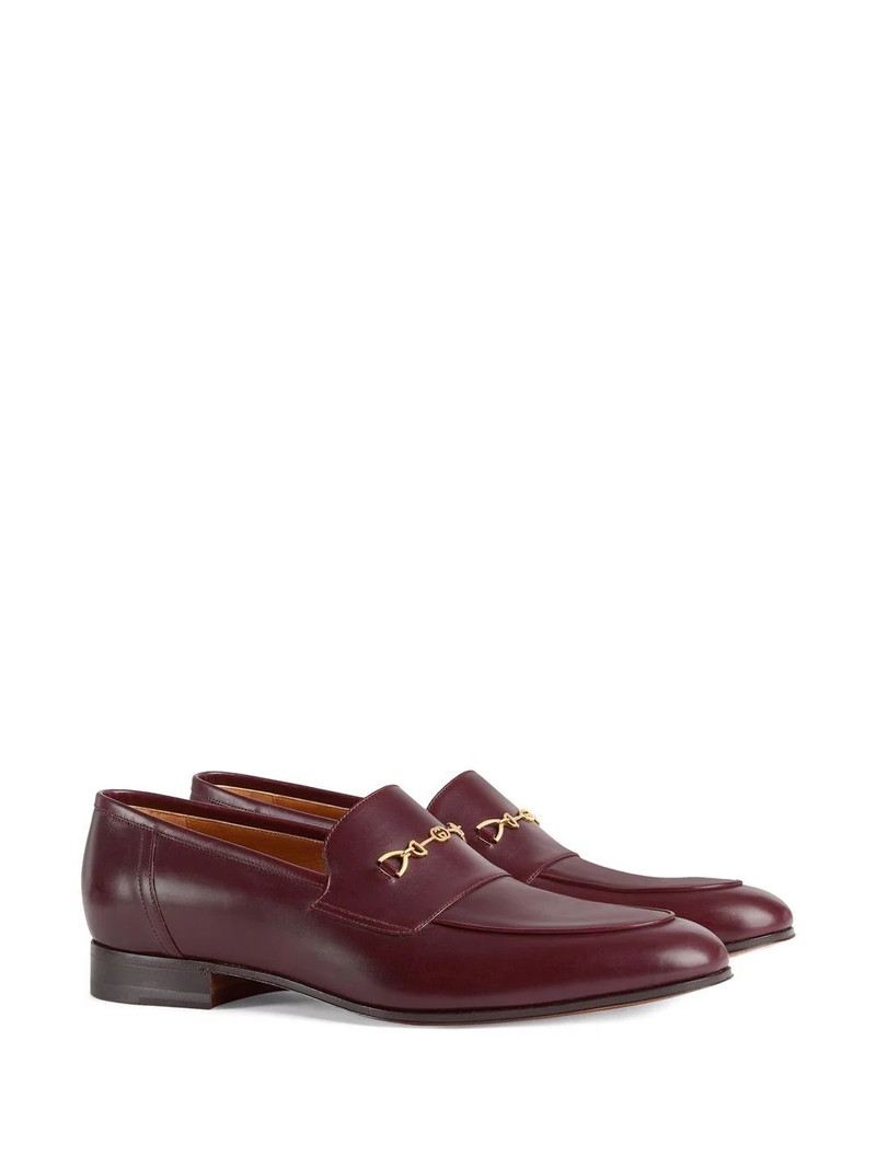 GUCCI Interlocking-G Horsebit-detail loafers outlook