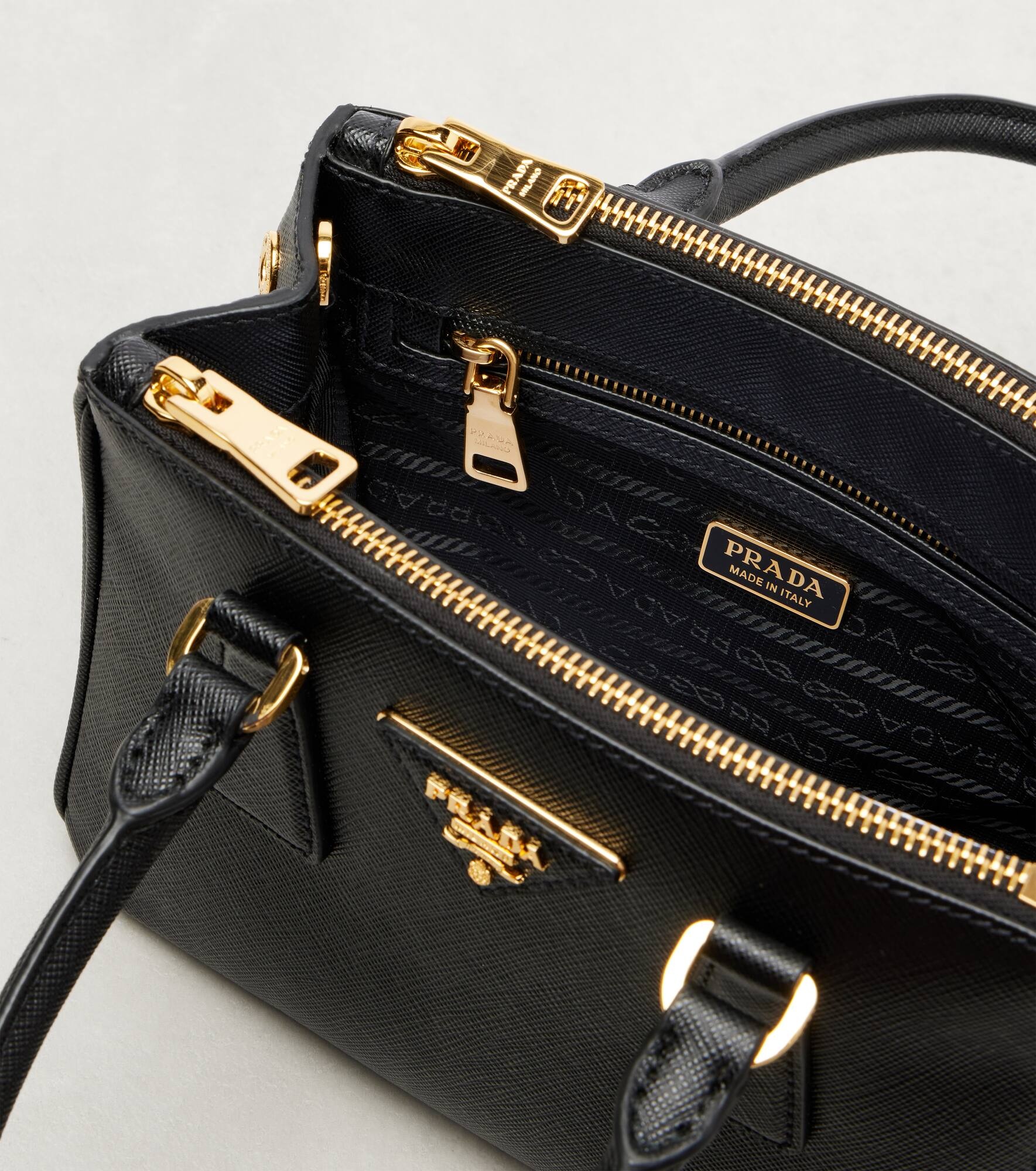 Galleria Saffiano Mini leather tote bag - 3