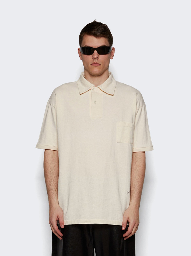 Maison Margiela Polo Shirt Ecru outlook