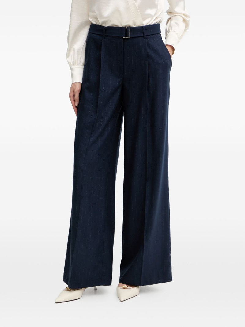 striped-pattern trousers 1