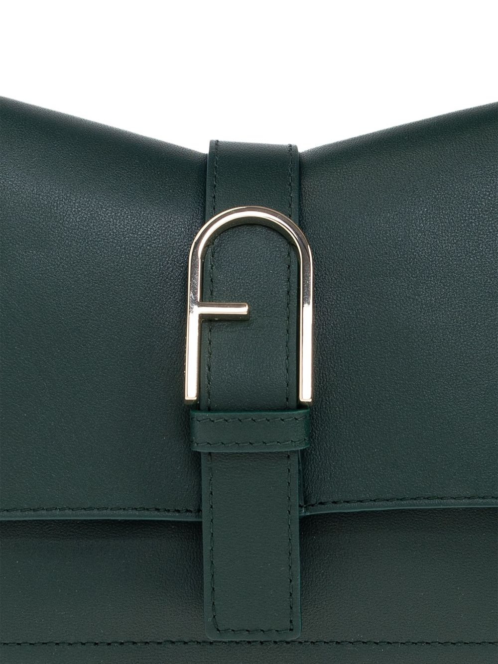 buckle-fastening top-handle bag - 5
