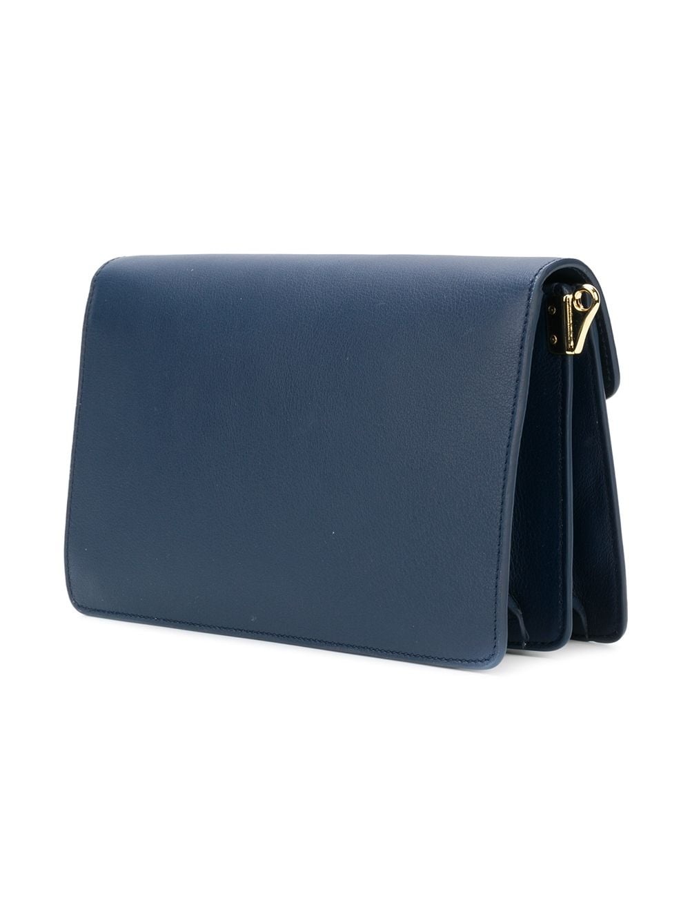 Navy Logo Purse With Chain - 3