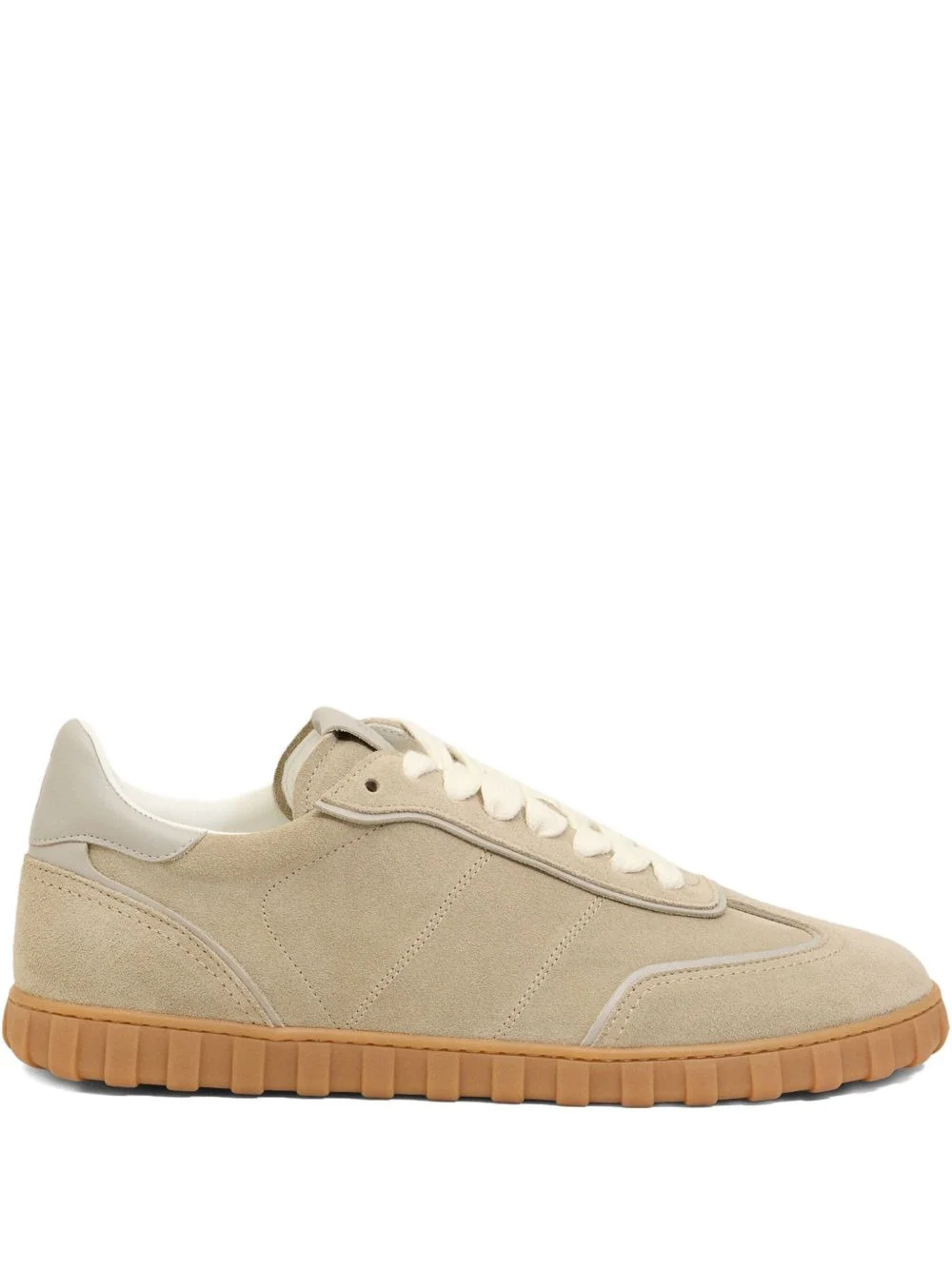 Step leather low-top sneakers - 1