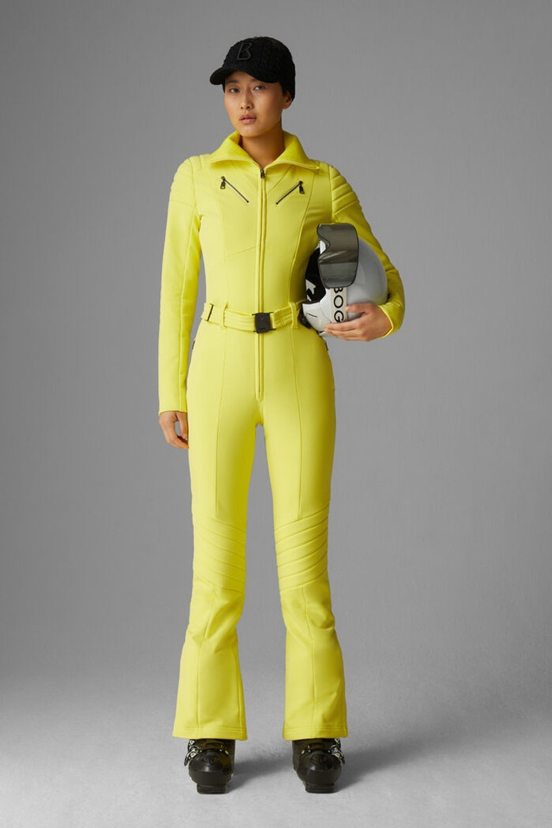 Malisha Ski overalls in Yellow 2