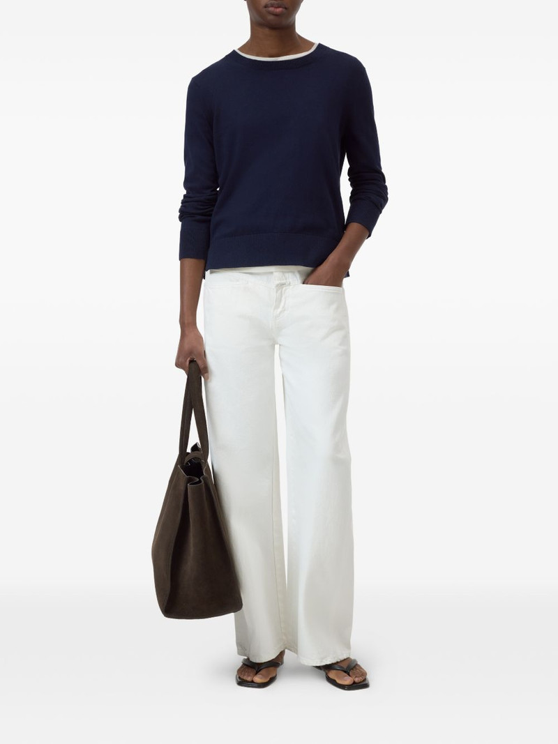 CLOSED long-sleeve crew-neck sweater outlook