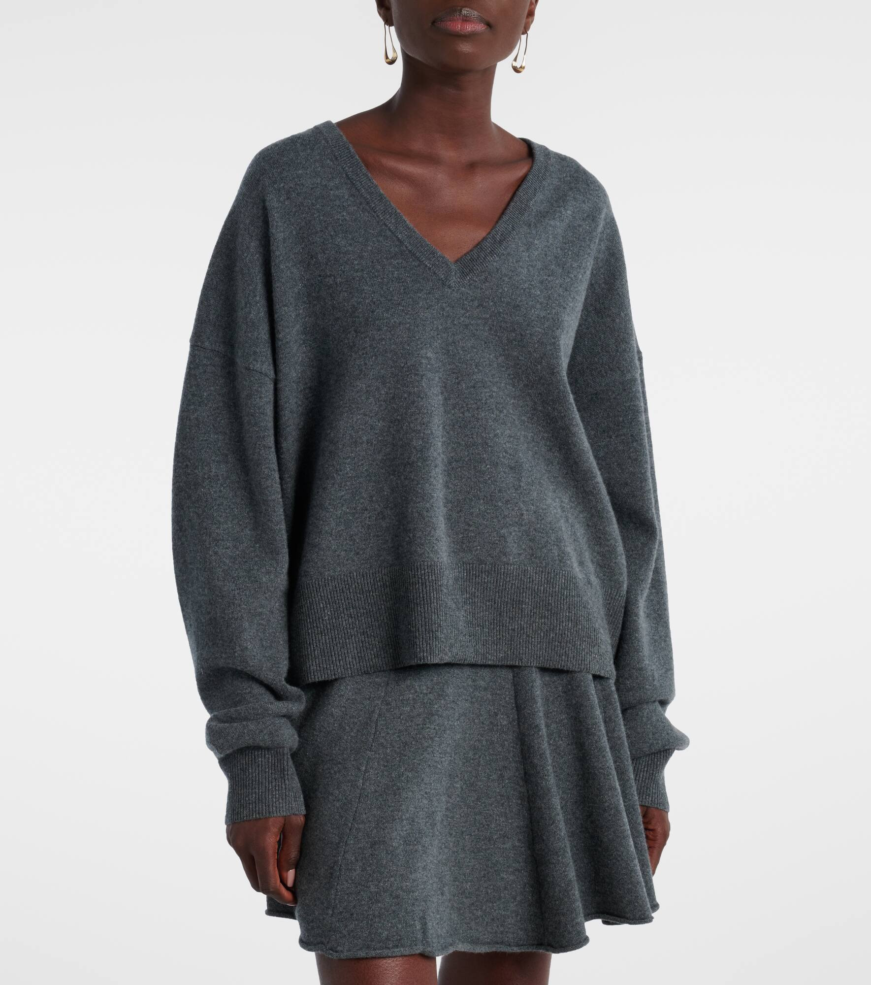 N°224 Clash cashmere-blend sweater - 6