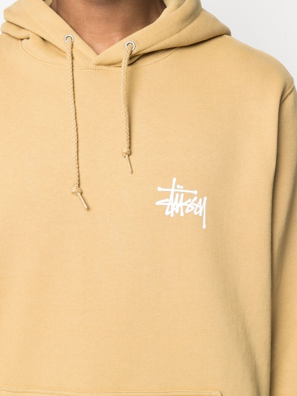 logo-print rib-trimmed hoodie - 5