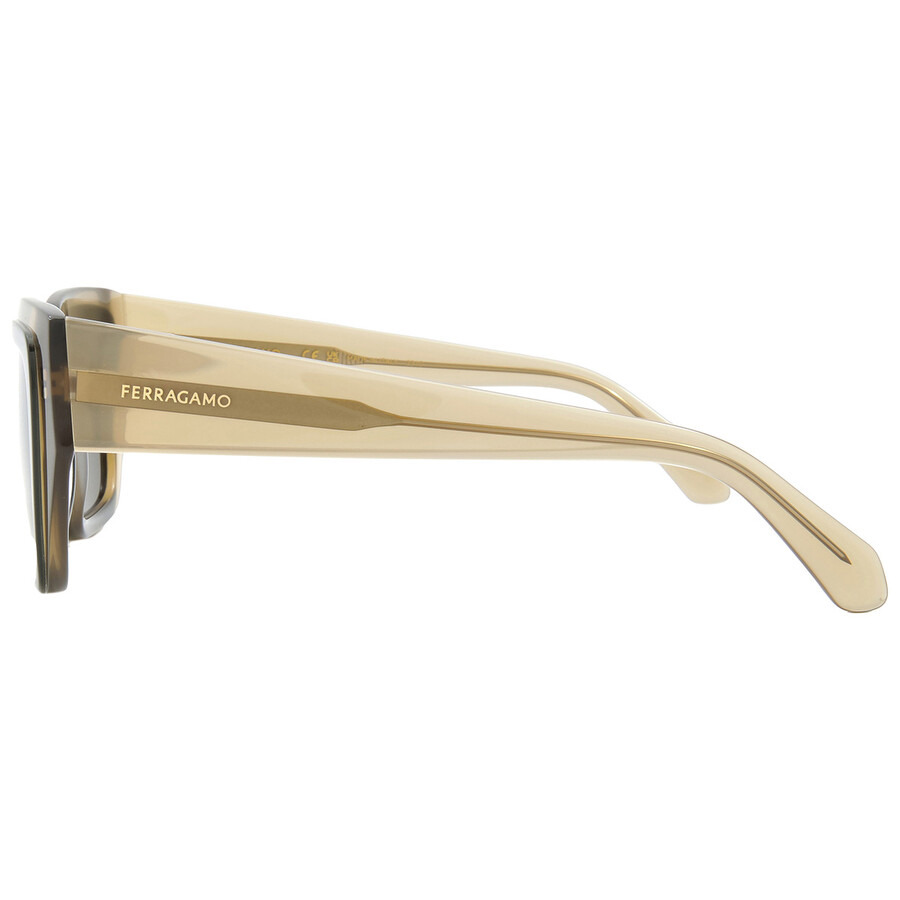 Ferragamo Green Square Ladies Sunglasses SF2002S 327 55 - 3