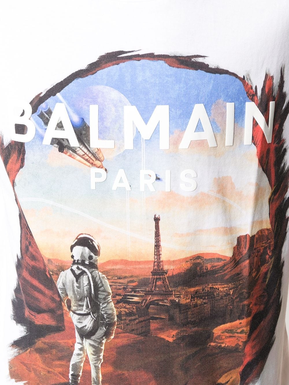 Parisian Dystopia printed T-shirt - 5