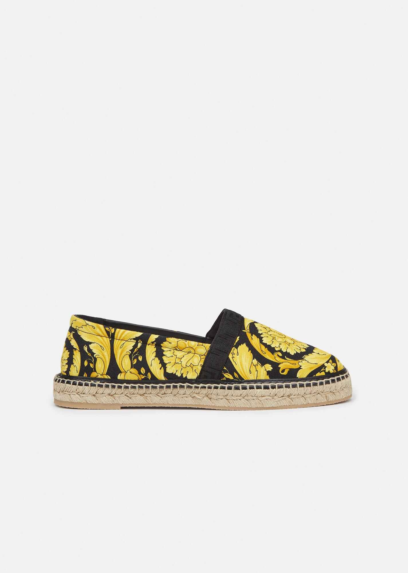 Barocco Print Espadrilles - 1