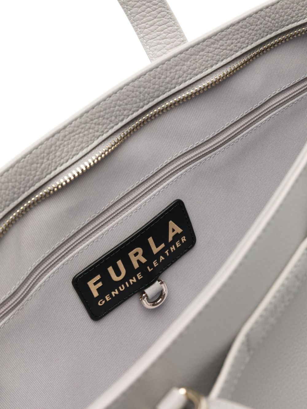 large Giove leather tote bag - 5