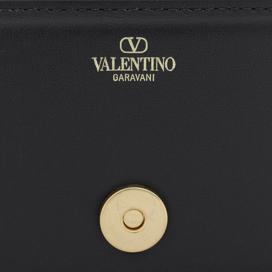 Valentino Black Calfskin Loco Small Shoulder Bag - 5