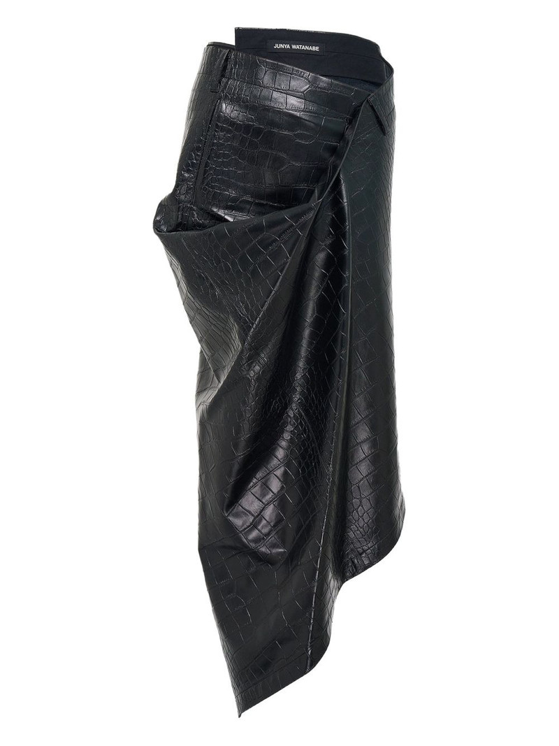 Junya Watanabe concertina pleated skirt outlook