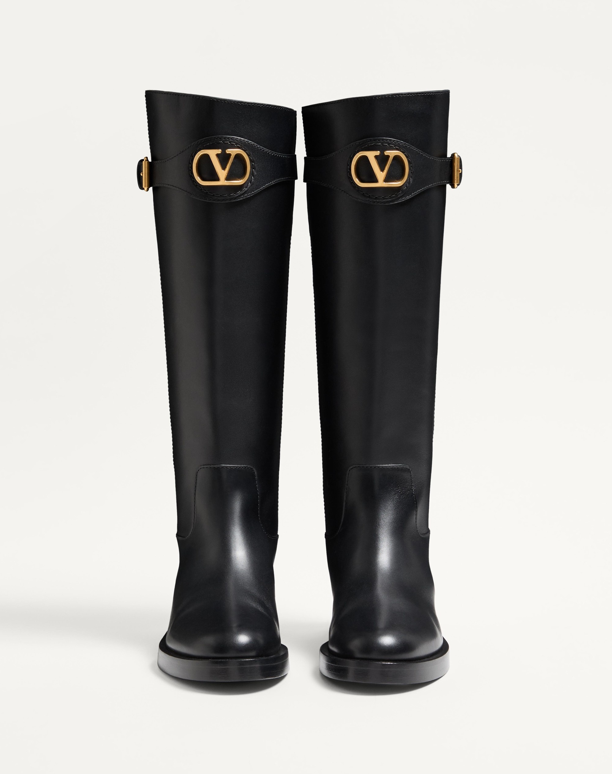 VLOGO SIGNATURE CALFSKIN BOOT 30MM - 4