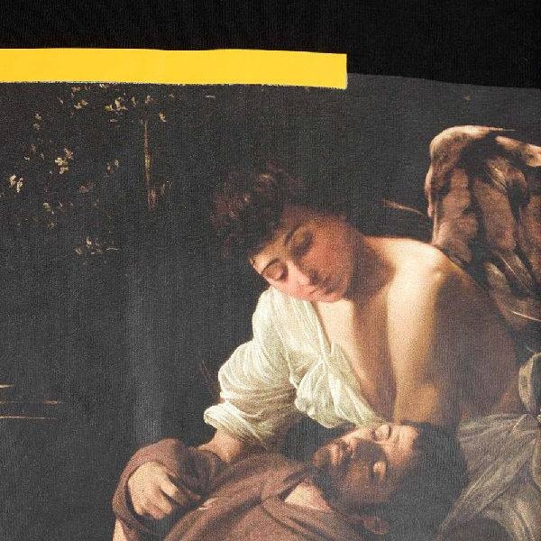 Off-White Caravaggio Print T-Shirt 'Black/White' - 3