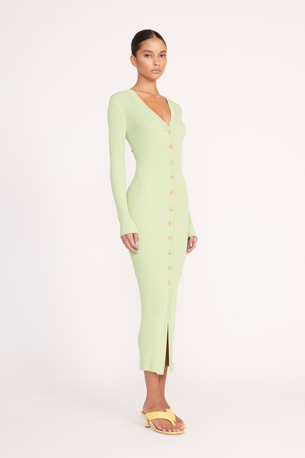 STAUD SHOKO SWEATER MATCHA - 5