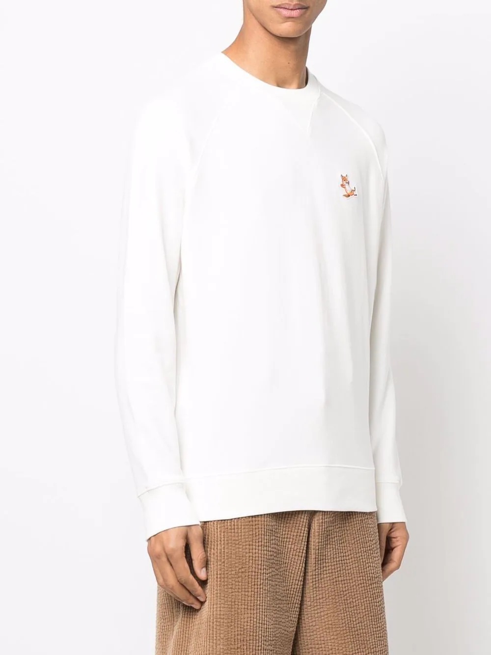 logo patch sweatshirt - 4