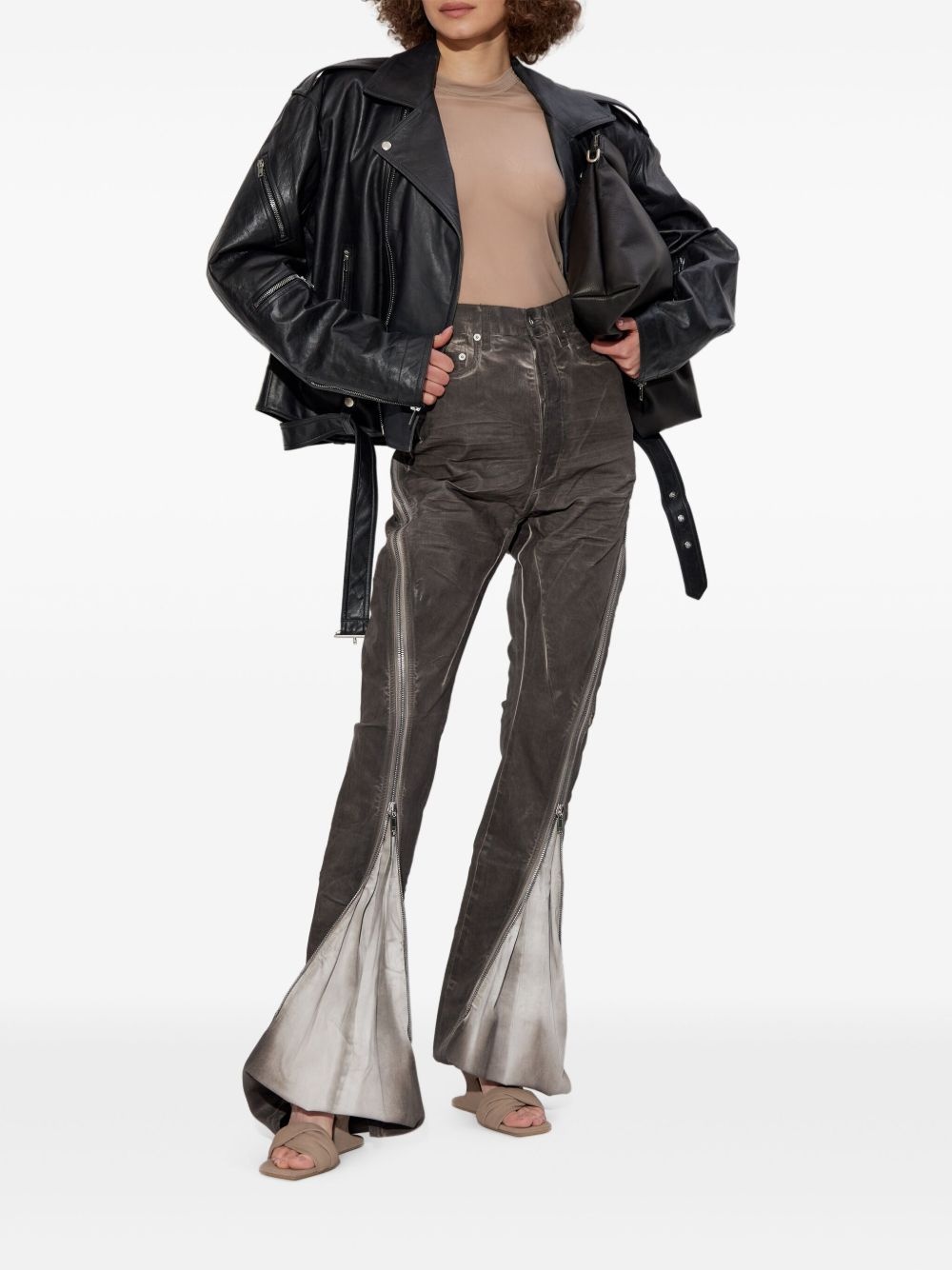 flared jeans - 2
