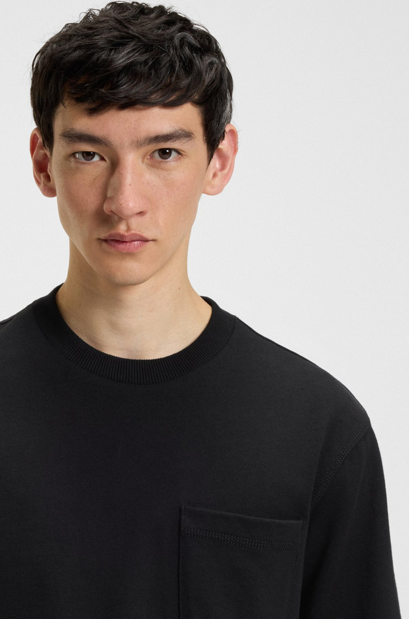 LOGO-LABEL T-SHIRT IN COTTON JERSEY 3