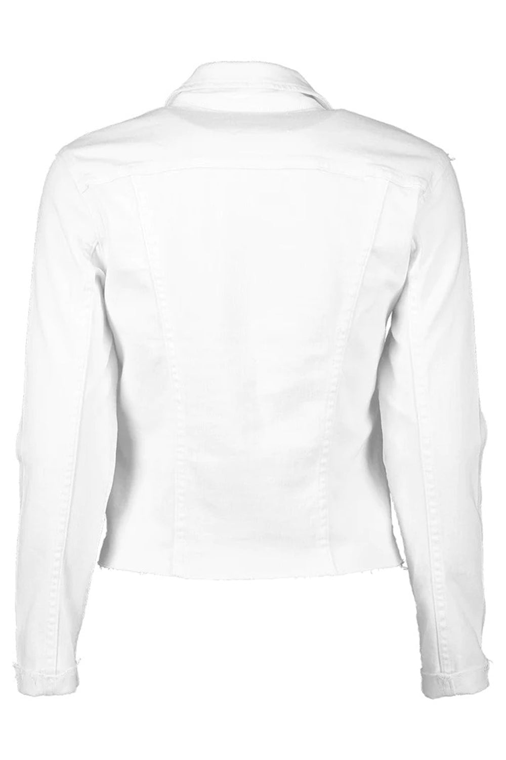 Janelle Slim Raw Hem Jacket - 5