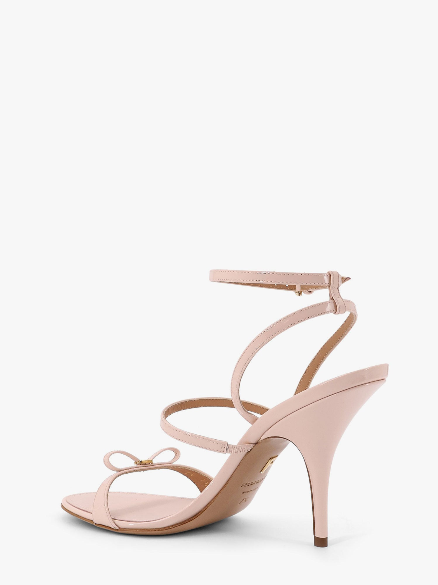 Ferragamo Ariel 95 Patent Leather Sandals - 3