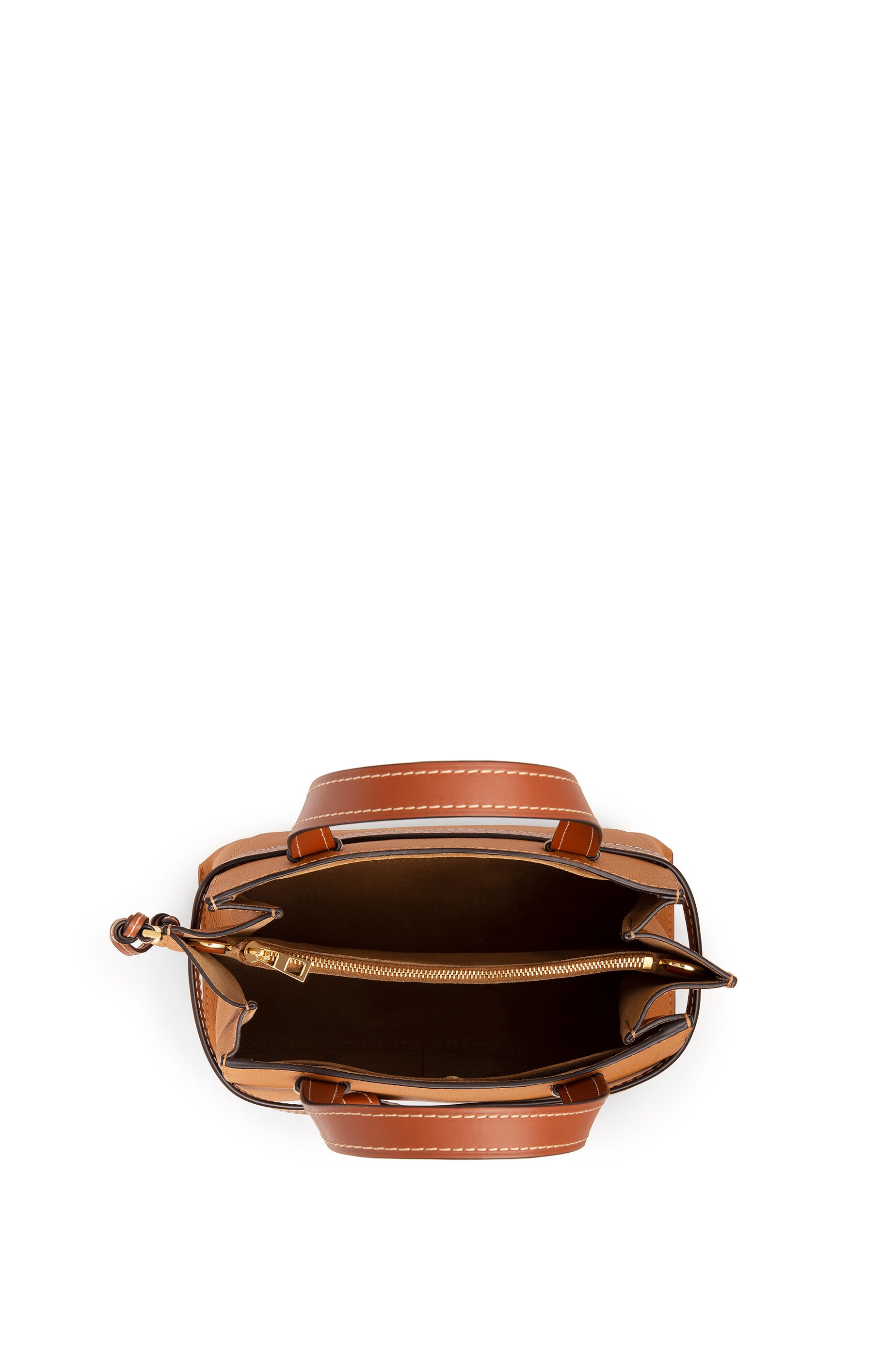 Small Gate Top Handle bag in soft grained calfskin - 4