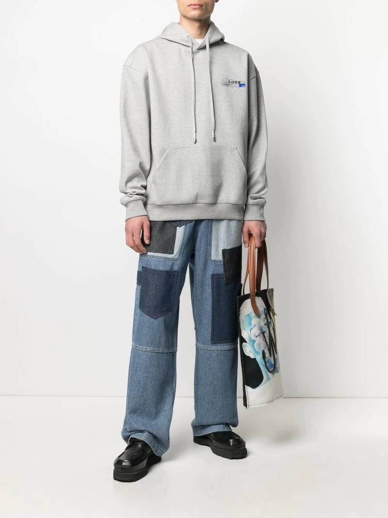 ADER error logo print hoodie outlook